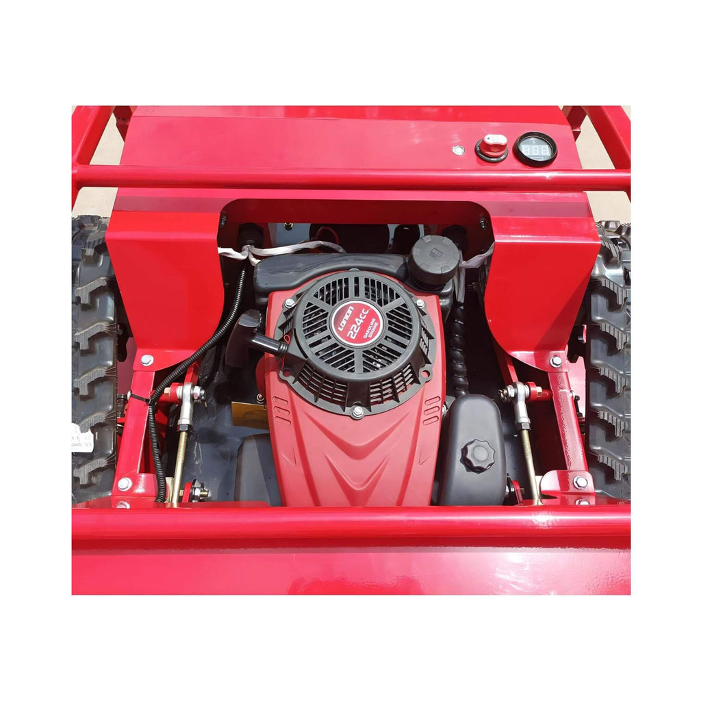 OVK Heavy-Duty 24-Inch 9HP Commercial Remote-Controlled Lawn Mower With Snow Plow (SAK31078)