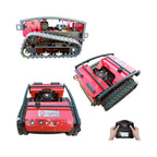 OVK Heavy-Duty 24-Inch 9HP Commercial Remote-Controlled Lawn Mower With Snow Plow (SAK31078)