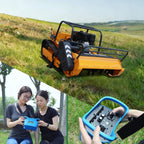 OVK Heavy-Duty 459CC Commercial Remote-Controlled Hybrid Mower (SAK68124)