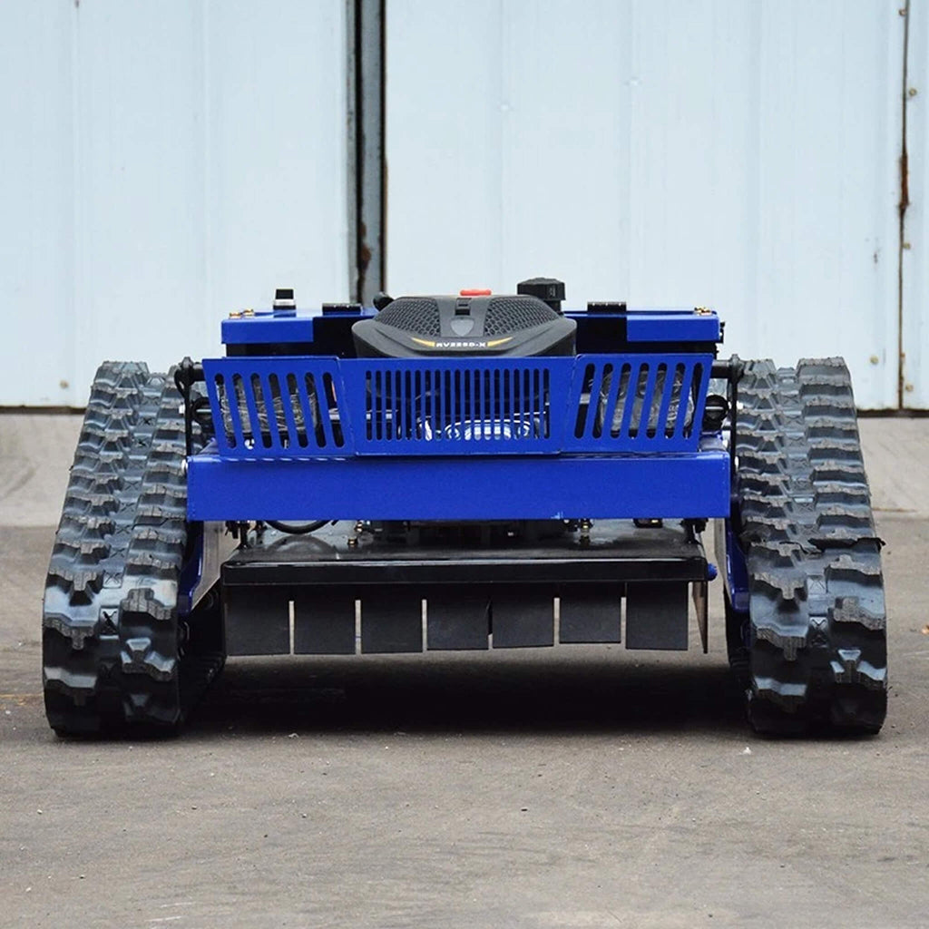 OVK Heavy-Duty 7HP Commercial Remote-Controlled Tracked Gasoline Lawn Mower (SAK94270)