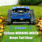 OVK Heavy-Duty 7HP Commercial Remote-Controlled Tracked Gasoline Lawn Mower (SAK94270)