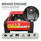 OVK Heavy-Duty Industrial Remote-Controlled Lawn Mower With Adjustable Cutting Height (SAK71239)