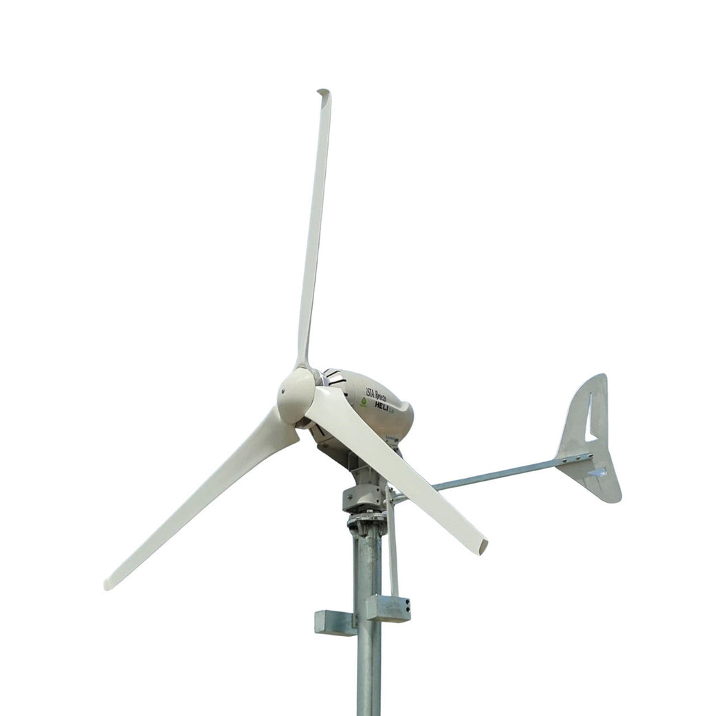 Kit Heli 2000W 48V Off-Grid Wind Turbine Wind Generator & Charge Controller (for Acid & Gel Battery) & Tower