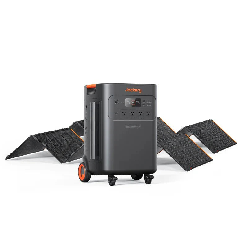 Jackery Explorer 5000 Plus - powering home appliances during an outage