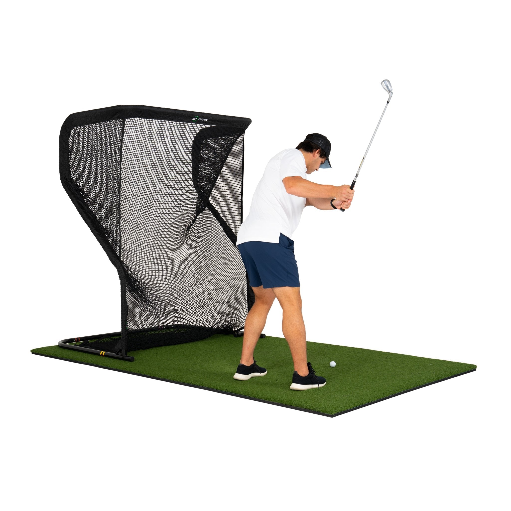 The Net Return Mini Golf & Multi-Sport Net — 5′×6′ Compact Practice Net