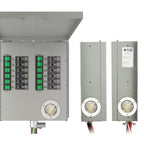 12-Circuit 120/240V 30A Non-Automatic Transfer Switch