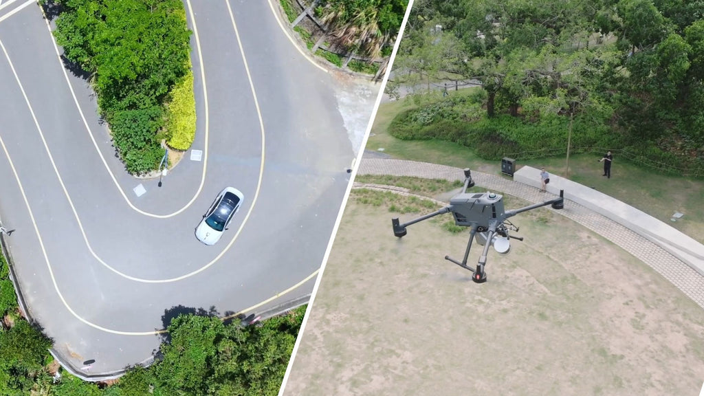 FJD Trion T1 in vehicle-mounted and drone-mounted configurations