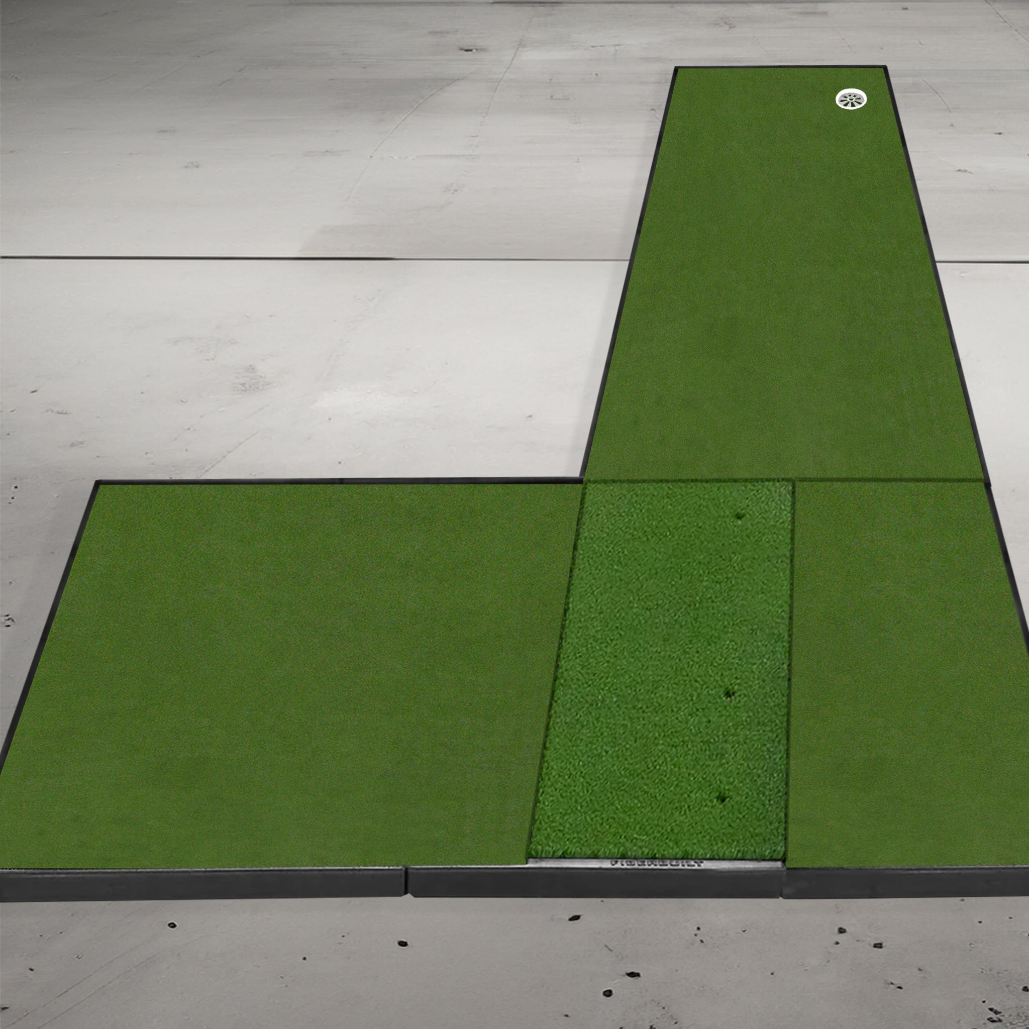 The Net Return Pro Package — 8′×7′6″ Complete Golf Net & Turf Setup