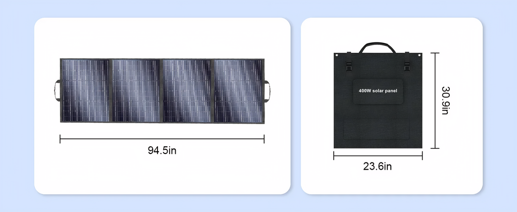 SolarPlay Foldable Solar Panel 200W / 400W — ETFE Monocrystalline | Camping, RV & Off-GridFolding Solar Panels 200w / 400w