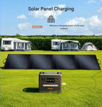 SolarPlay Portable Power Station with Solar Panel — Home, RV & Off-Grid | 2500W / 3500W LiFePO4