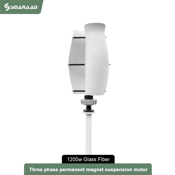 Smaraad ST Spiral Vertical Wind Turbine, 1200W 12V/24V