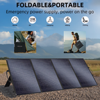 SolarPlay Foldable Solar Panel 200W / 400W — ETFE Monocrystalline | Camping, RV & Off-GridFolding Solar Panels 200w / 400w