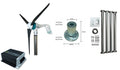 Kit Air Speed 500W 12V/24V Wind Turbine Wind Generator & Hybrid Charge Controller & Tower