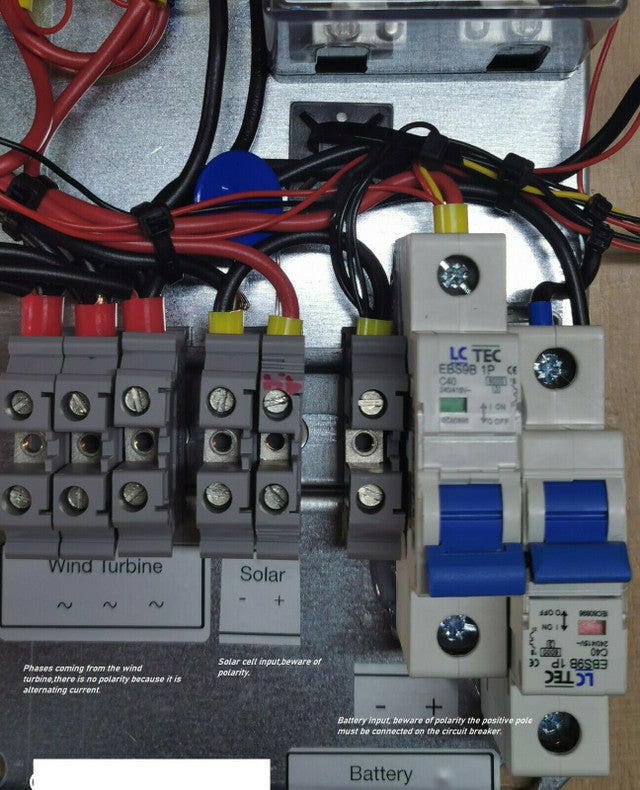 Hybrid Charge Controller 24V or 48V 1000 for Wind Turbine Generator